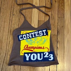 Y.O.U. Vintage halter top.